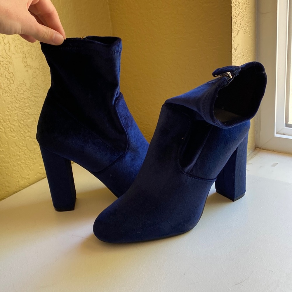 Steve Madden blue heels